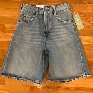 Blue Denim Shorts